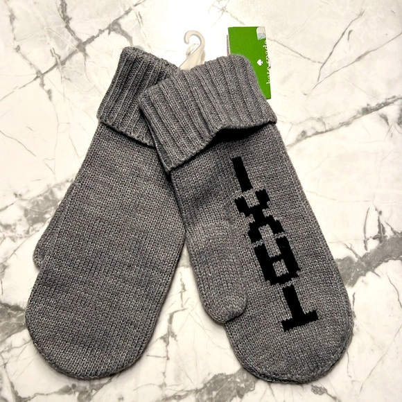 KATE SPADE New York KS1001124  TAXI Knit Mittens - Picture 2 of 2
